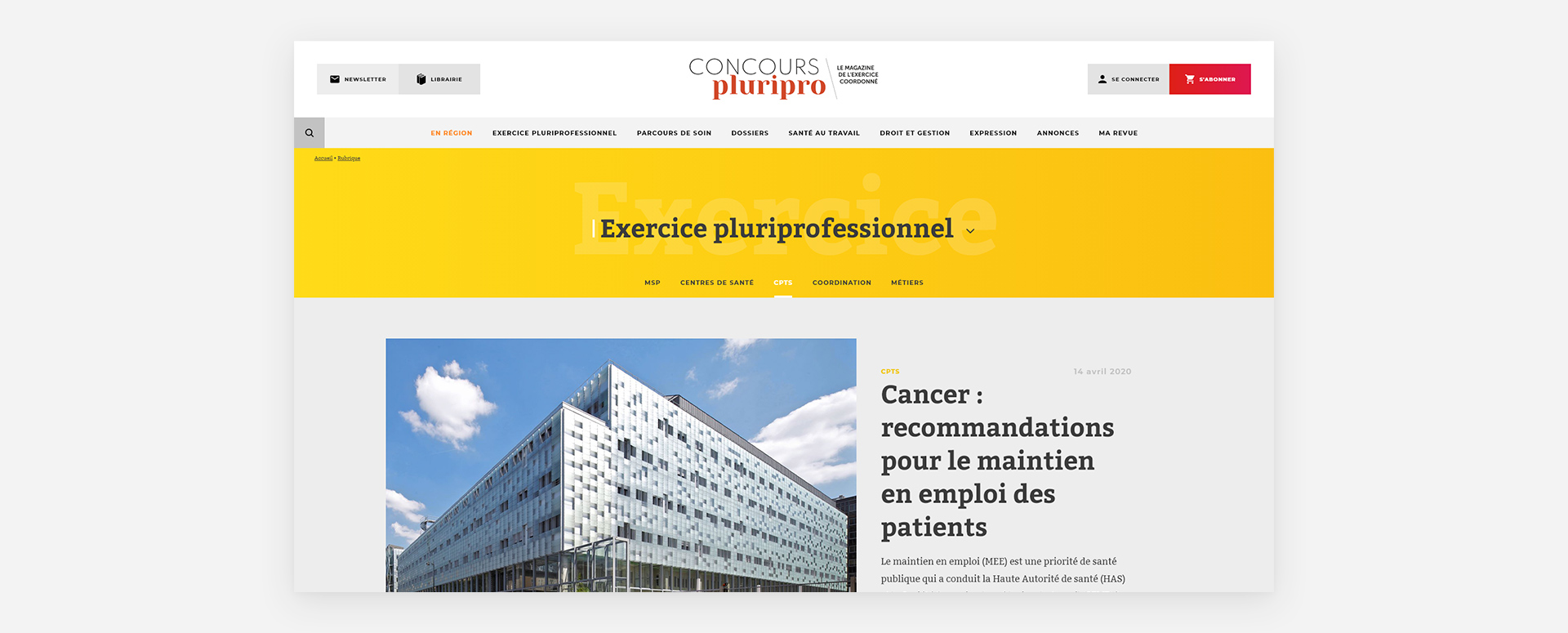 Concours Pluripro vl